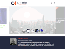 Tablet Screenshot of c-radar.com