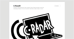 Desktop Screenshot of c-radar.de