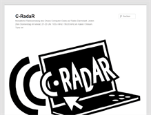 Tablet Screenshot of c-radar.de